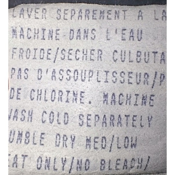 Vintage W&W Wash & Wear Leather Suede Pants Mens 26 Made in Canada Blue - Picture 11 of 13